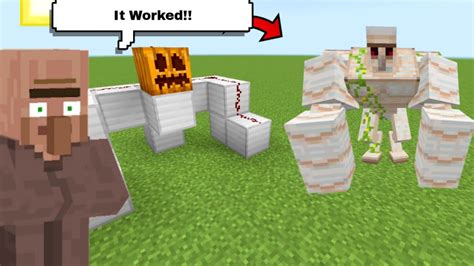 How To Spawn Super Iron Golem In Minecraft Youtube