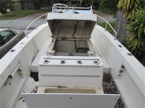 Center Console 22 Biddison Deep Vee Fishing Boat Hull Only