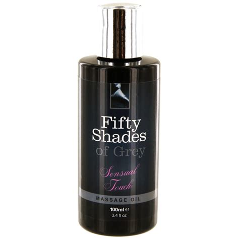 Sensual Touch Massage Oil 18 Fifty Shades Of Grey Line Of Sex Toys Popsugar Love And Sex