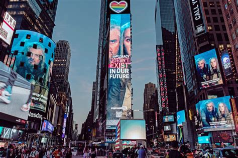 Times Square Billboard Photo Magnet Ph