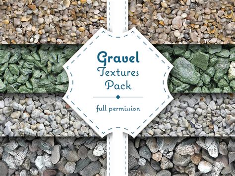 Second Life Marketplace Gravel Textures Pack