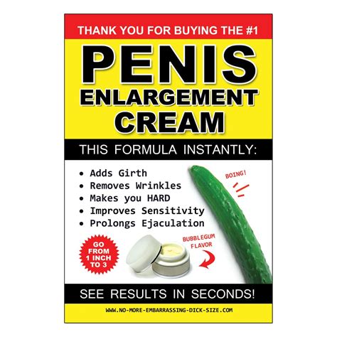 Prank Mail Penis Enlargement Cream Prank Box Gag T Etsy