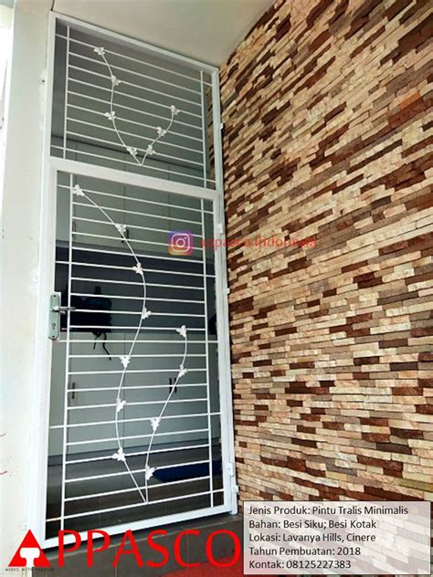 Karena sangat banyak komponen rumah yang semakin populer tidak hanya sebagai pelengkap rumah saja. Pintu Besi Teralis Minimalis Modern Anti Maling di Lavanya ...
