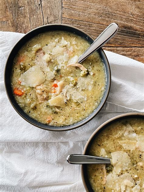 Chicken Broccoli Rice Soup — Italian Enough