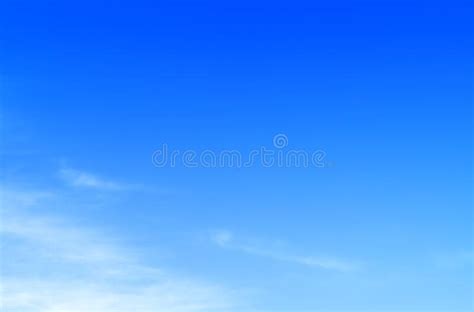 Blue Sky With Beautiful Natural White Clouds As A Background Blue Sky