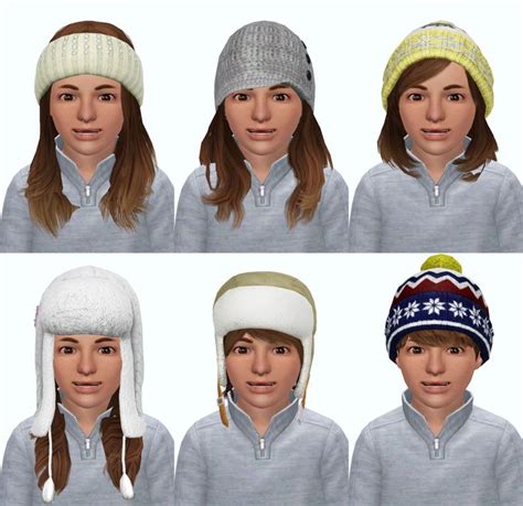 Sunny Cc Finds Sims 3 Kids Hats Sims