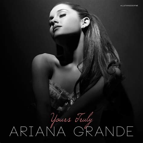 Ariana Grande Album Cover Yours Truly