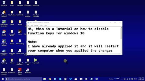 How To Disable Function Keys Windows 11
