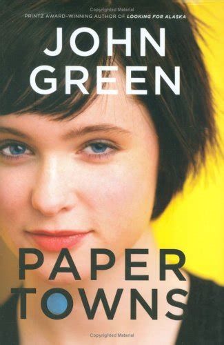 The Book Buzzer Paper Towns By John Green