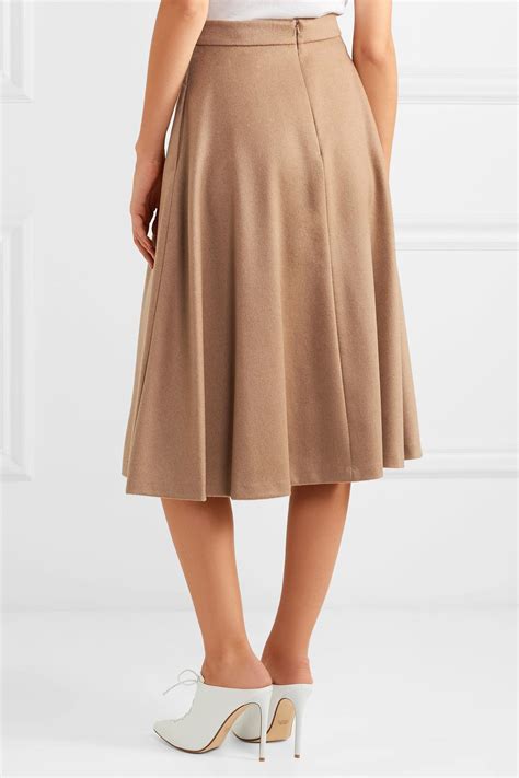 Bactrian camels are less common. Max Mara Pleated Camel Hair Midi Skirt in Natural - Lyst