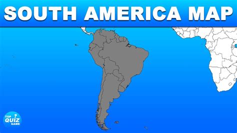 Guess All Countries On South America Map Quiz Guess The Country Youtube