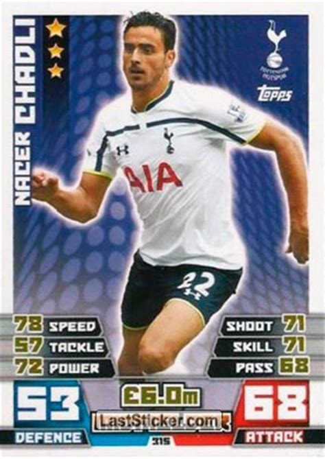 Galatasaray'ın transfer listesine aldığı öne sürülen tottenhamlı nacer chadli bu iddialar karşısında sessizlini bozdu. Card 315: Nacer Chadli - Topps English Premier League 2014 ...