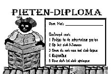 Pieten Diploma Maken Sinterklaasfan.nl