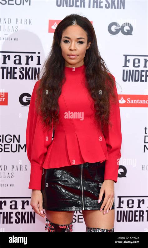 Sarah Jane Crawford Attends A Private View Of Ferrari Under The Skin At The Design Museum