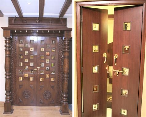 Door Desain Pooja Room Door Designs For Indian Homes