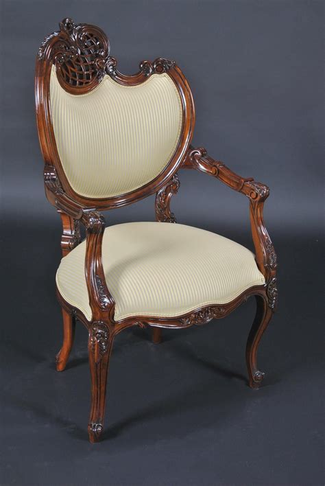 Solid mahogany French Style dining chair, high end furniture | Chair