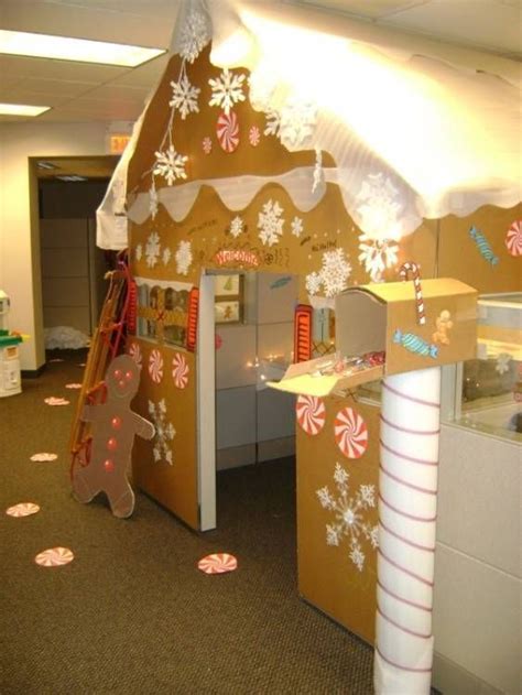 #Decorating  Christmas cubicle decorations, Office christmas