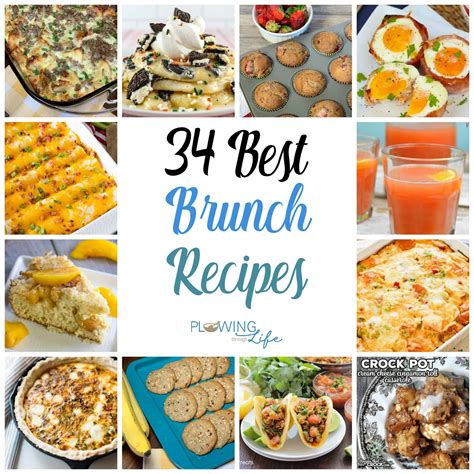 34 Best Brunch Recipes - Plowing Through Life