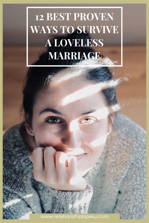 What marriage is supposed to be. 12 Ways To Survive a Loveless Marriage ...