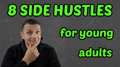 8 Best Side Hustles For Young Adults 18 28 Years Old Youtube