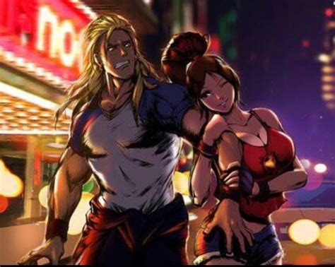 Mai And Andy Supergirl Quadrinhos King Of Fighters Personagens De