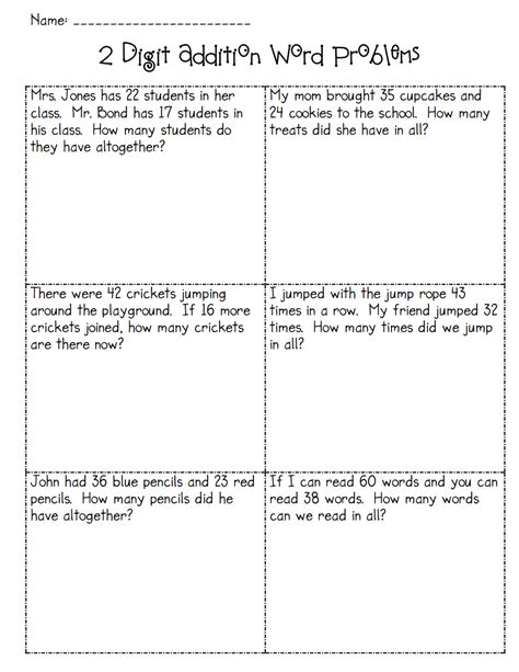 The Best 15 3rd Grade Math Word Problems Pdf Addition And Subtraction