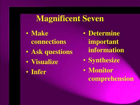 Ppt The Magnificent Seven Powerpoint Presentation Free Download Id