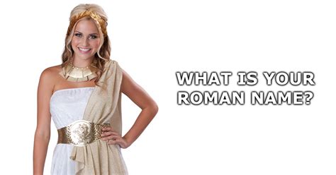 What Is Your Roman Name