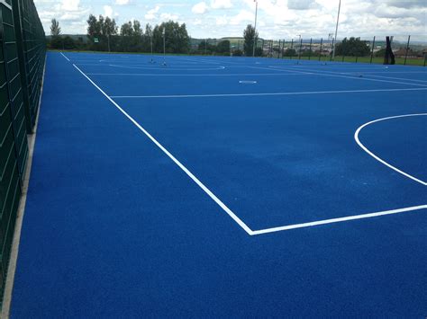 Netball Court Line Marking Sports And Safety Surfaces