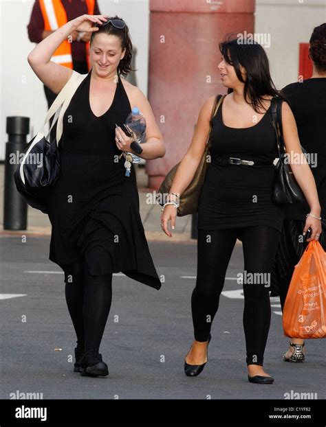 Natalie Cassidy After Dance Rehearsals For The Television Show