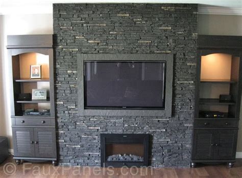 30 Faux Brick And Rock Panel Ideas Pictures