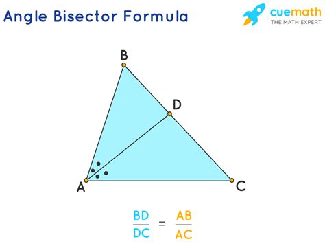 what is angle bisector formula examples