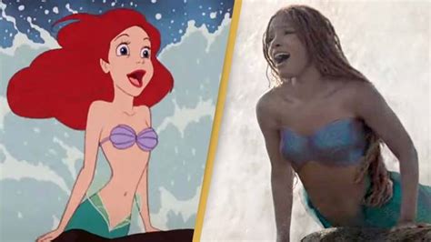 Side By Side Comparison Of 6 Key Moments In The Little Mermaid Remake And Original Movie