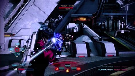 Mass Effect 3 Multiplayer Gameplay Asari Youtube