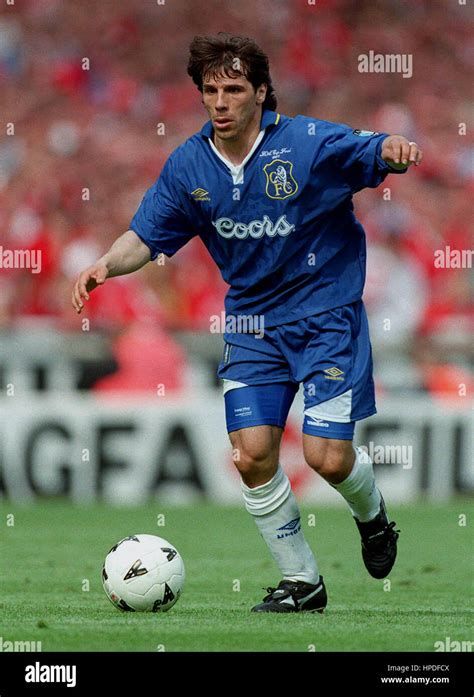 Gianfranco Zola Chelsea Fc 20 June 1997 Stock Photo Alamy
