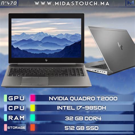 Hp Zbook 15 G6 Mobile Workstation Intel I7 9850h Nvidia
