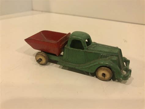 Hubley Cast Iron Dump Truck Emerald City Toys