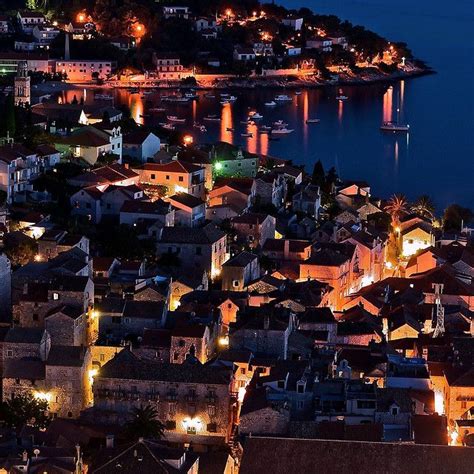 Hvar At Night Incredible Places Croatia Dream Vacations