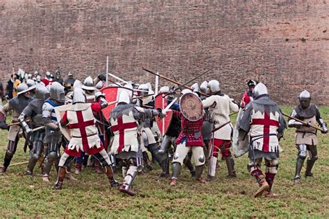 Medieval Battle Editorial Image Image Of Brave Historic 27173260