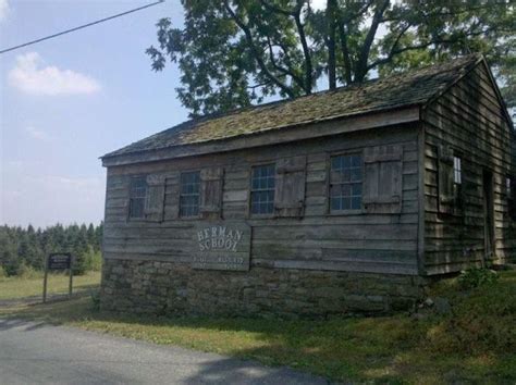The Herman School Is A One Room Schoolhouse That Was Built In 1841 And
