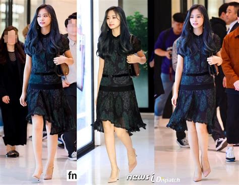 Twices Tzuyu Dazzles In Black Dress At Coach Opening Event In Seoul