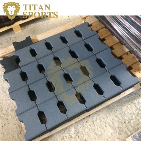 Top Quality Recycled Rubber Patio Pavers For Playground