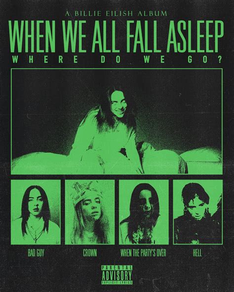 When We All Fall Asleep Where Do We Go Poster Dm Me For Work