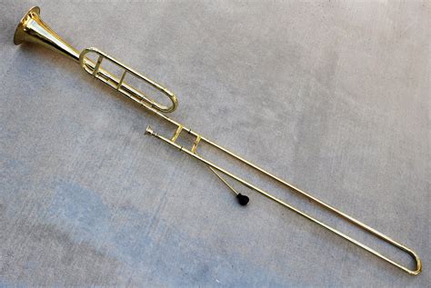Trombones With Bells Over The Shoulder Robb Stewart Brass Instruments