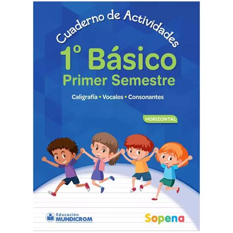 Top10books Cuaderno De Actividades 1 BÁsico 1er Semestre Horizontal