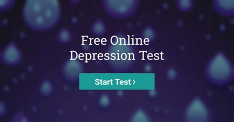 Depression Test Free Online Quiz And Self Assessment