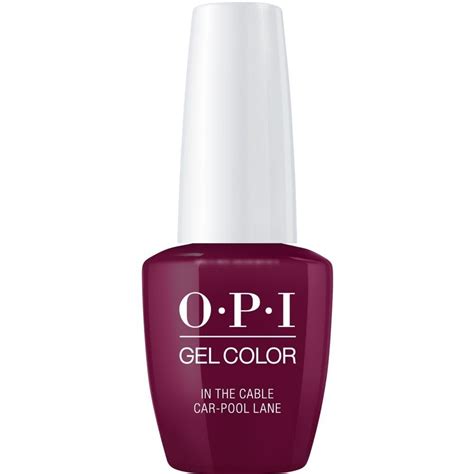 Opi Gelcolor Gel Color In The Cable Car Pool Lane Gc F62 15ml Gel