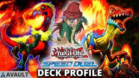 Yu Gi Oh Speed Duel Deck Profile Fun Jurrac Dino Destruction