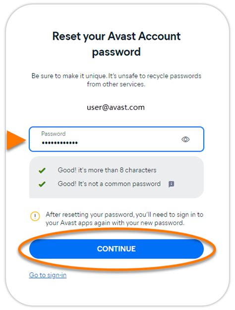 How To Reset Your Avast Account Password Avast