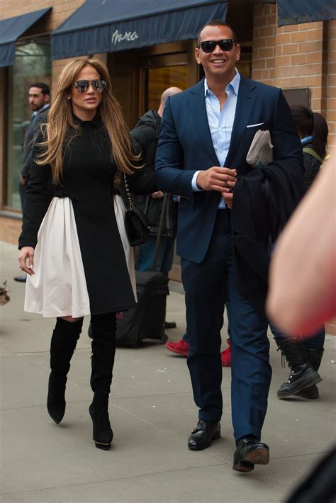 Jennifer Lopez And Her Boyfriend Alex Rodriguez Out In New York 0401